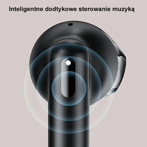 Hurtownia GSM - Bezdrátová sluchátka TWS USAMS US Series Dual mic Bluetooth 5.3 černá/bílá BHUUS01 - USA863 - {ean13} - Hurt