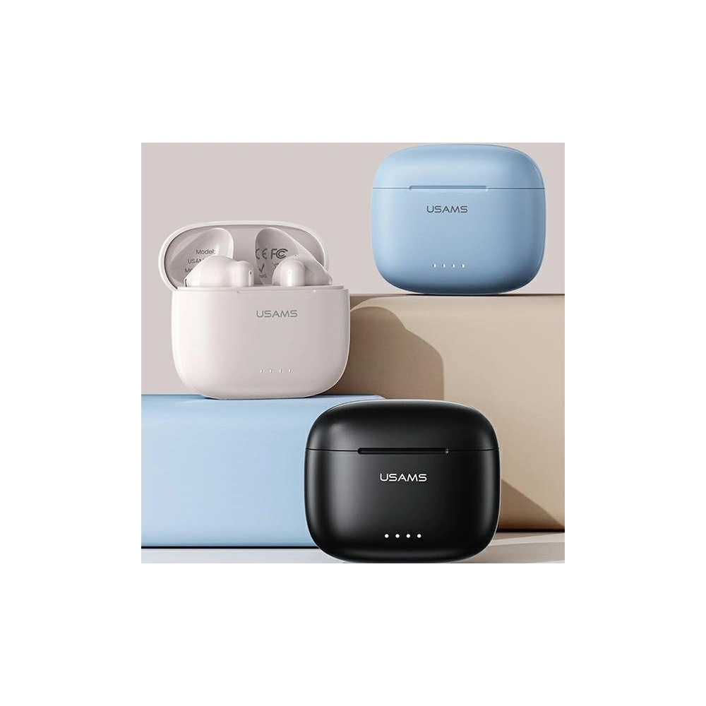 Hurtownia GSM - Sluchátka TWS USAMS US Series Dual mic Bluetooth 5.3 modrá/BLU BHUUS03 - USA864 - {ean13} - Hurt