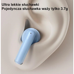 Hurtownia GSM - Sluchátka TWS USAMS US Series Dual mic Bluetooth 5.3 modrá/BLU BHUUS03 - USA864 - {ean13} - Hurt