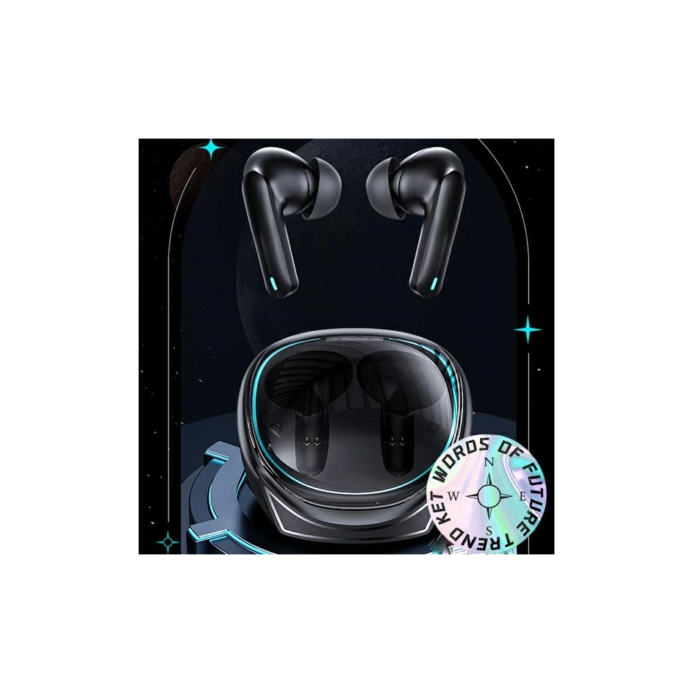 Hurtownia GSM - Căști TWS USAMS XJ13 Gaming Earbuds Bluetooth 5.3 negru/black (US-XJ13) - USA865 - {ean13} - Hurt