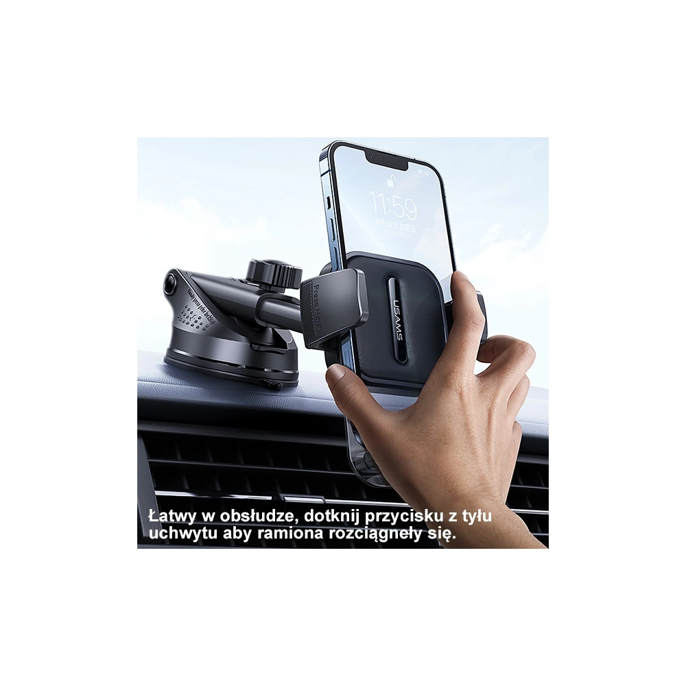 Wholesale USAMS Dashboard Car Mount Holder black (US-ZJ072) - USA866 - {ean13} - Hurt