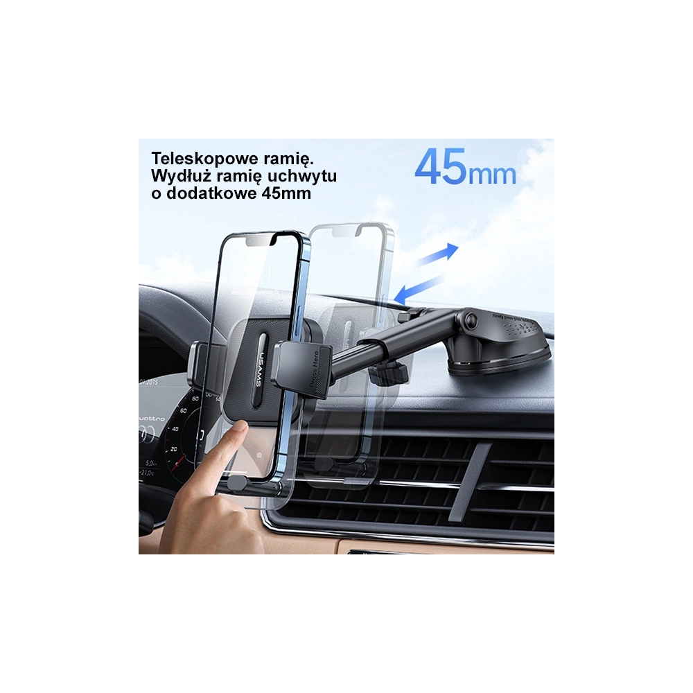 Wholesale USAMS Dashboard Car Mount Holder black (US-ZJ072) - USA866 - {ean13} - Hurt