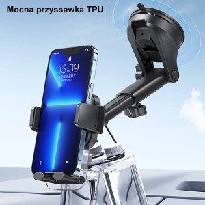 Hurtownia GSM - USAMS Autohalterung für das Cockpit/Fenster schwarz (US-ZJ072) - USA866 - {ean13} - Hurt