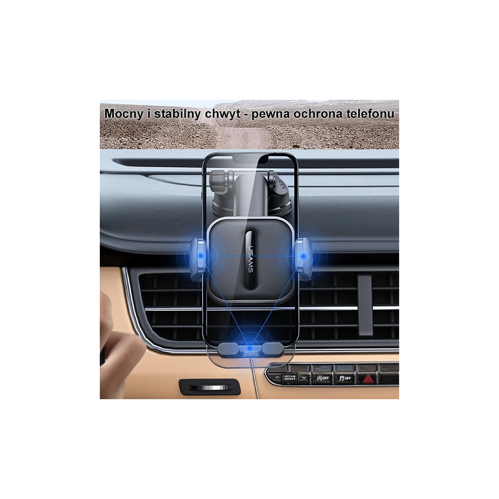 Wholesale USAMS Dashboard Car Mount Holder black (US-ZJ072) - USA866 - {ean13} - Hurt