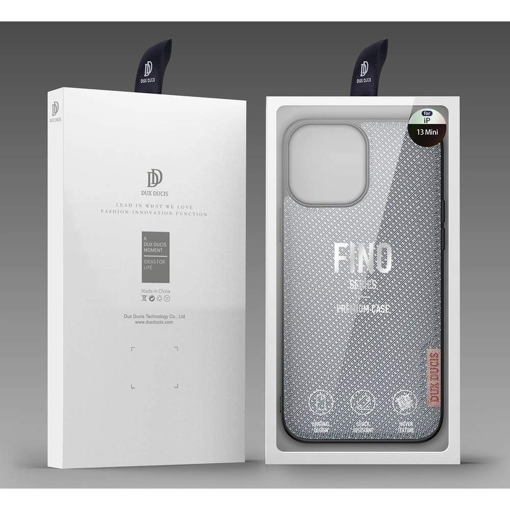 Hurtownia GSM - Dux Ducis Fino Case für Apple iPhone 13 mini grau - DDS1534 - {ean13} - Hurt