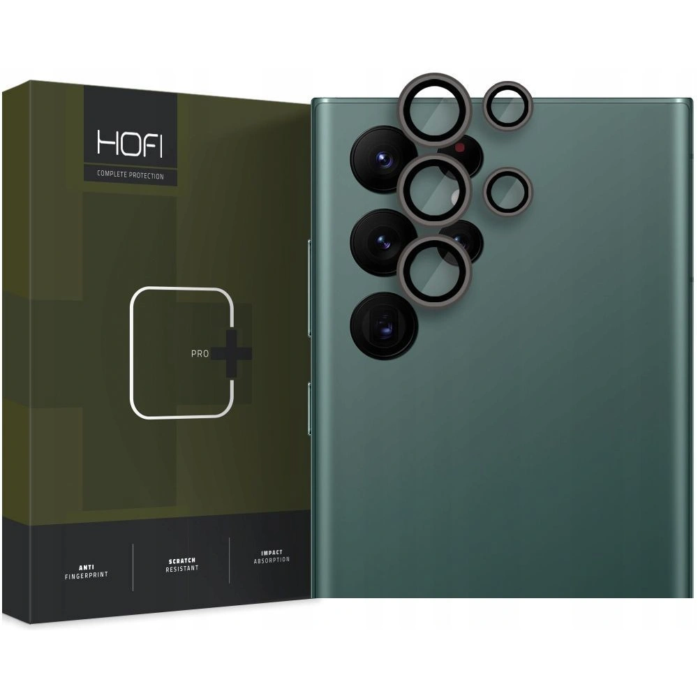 Hurtownia GSM - Sticlă pentru obiectivul aparatului Hofi Camring Pro+ Samsung Galaxy S23 Ultra Black - HOFI328 - {ean13} - Hurt
