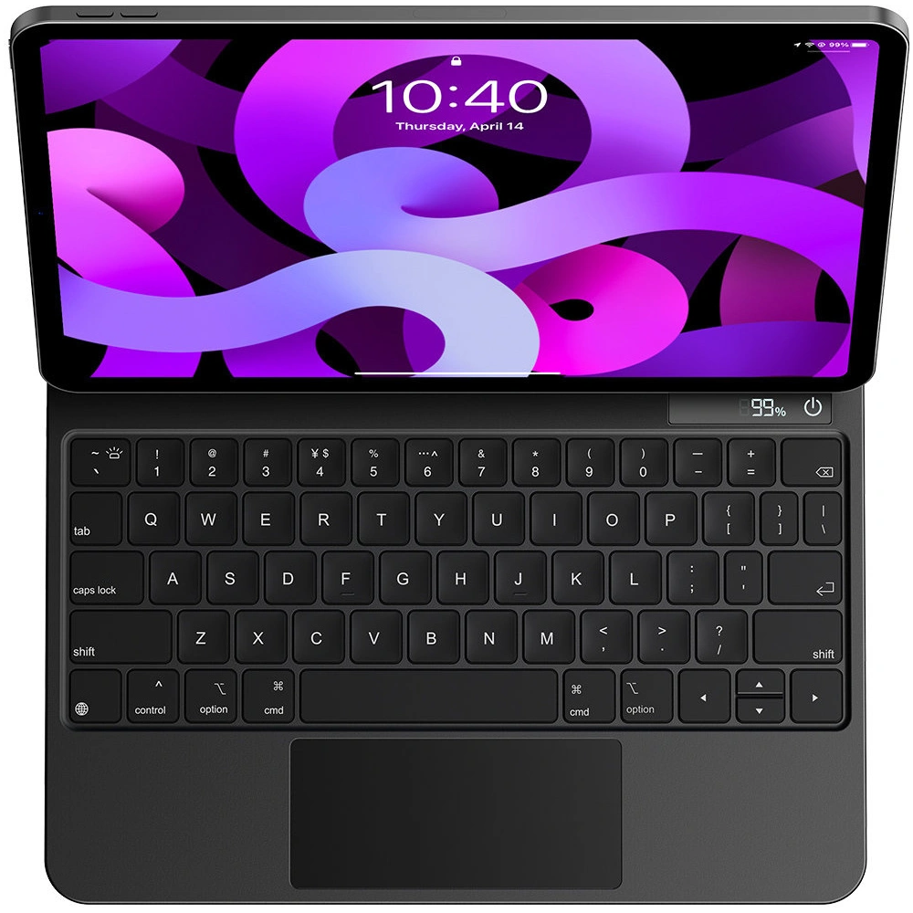 Hurtownia GSM - Case Baseus Brilliance Keyboard Apple iPad Air 10.9 2020/2022 (4., 5. Gen) / iPad Pro 11 2018/2020/2021 (1., 2. und 3. Gen) / iPad Air 11 2024 (6. Generation) grau - BSU3899 - {ean13} - Hurt