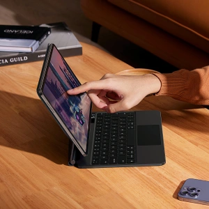 Hurtownia GSM - Etui Baseus Brilliance Keyboard Apple iPad Air 10.9 2020/2022 (4, 5 gen) / iPad Pro 11 2018/2020/2021 (1, 2 și 3 gen) / iPad Air 11 2024 (6. generație) gri - BSU3899 - {ean13} - Hurt