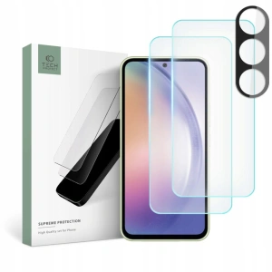 Hurtownia GSM - Sticlă securizată + pentru obiectivele aparatului Tech-Protect Supreme Set Samsung Galaxy A54 5G Clear [2+1 PACK] - THP1688 - {ean13} - Hurt
