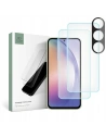 Szkło hartowane + na obiektywy aparatu Tech-Protect Supreme Set Samsung Galaxy A54 5G Clear [2+1 PACK]