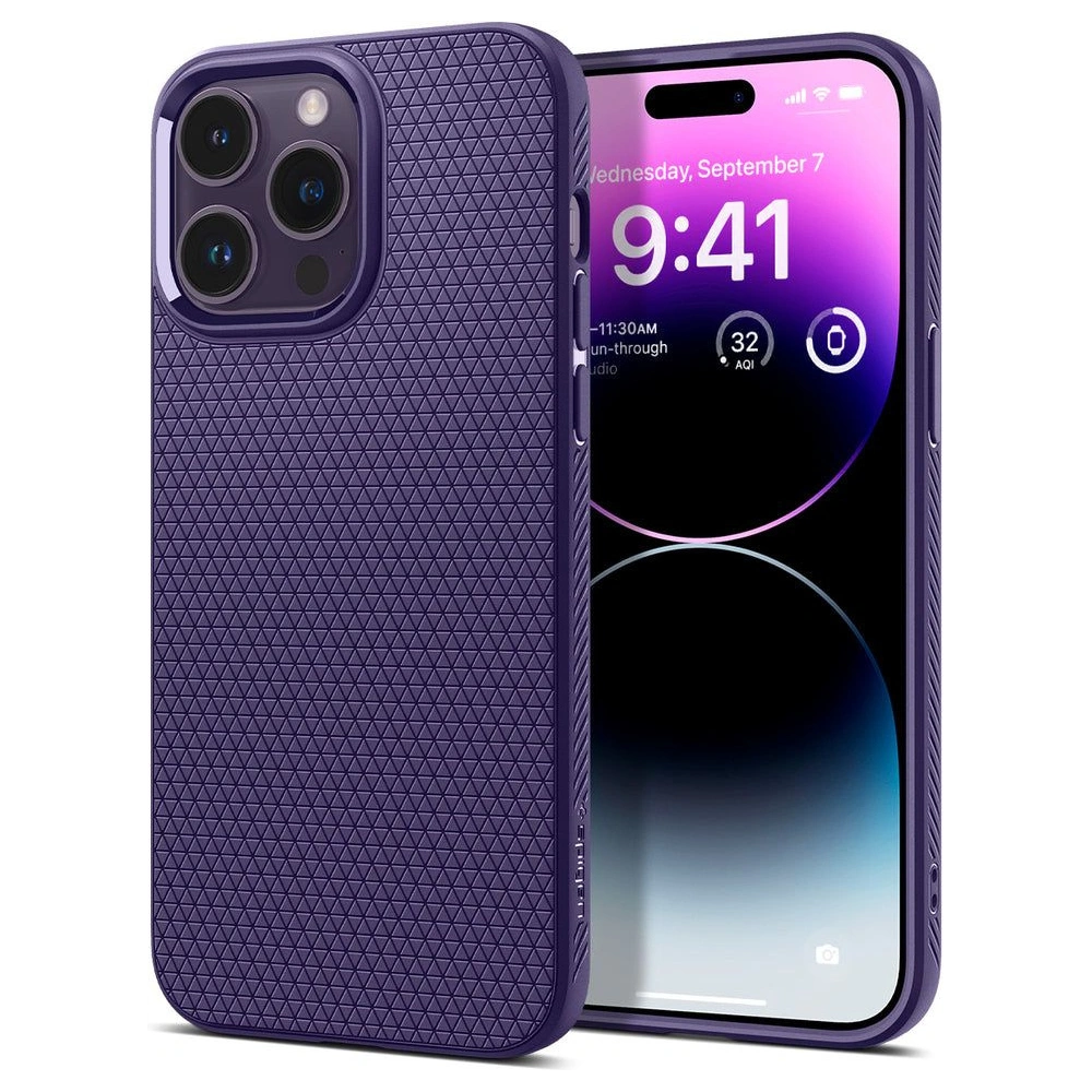Wholesale Spigen Liquid Air Apple iPhone 14 Pro Max Deep Purple - SPN2608 - {ean13} - Hurt