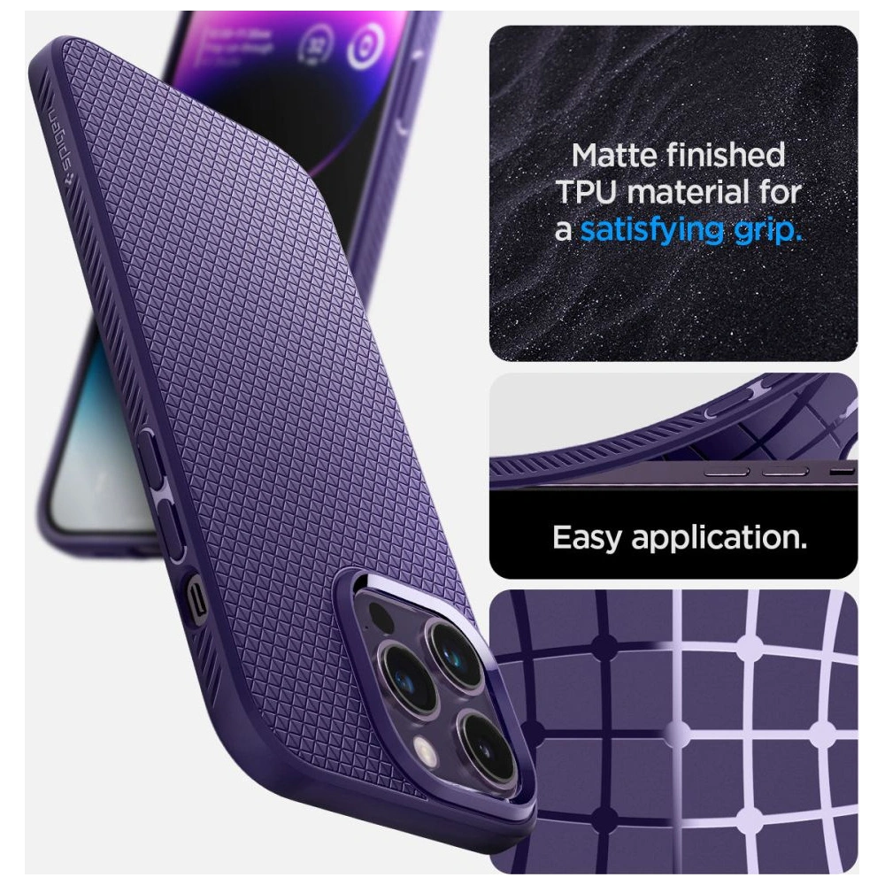 Wholesale Spigen Liquid Air Apple iPhone 14 Pro Max Deep Purple - SPN2608 - {ean13} - Hurt