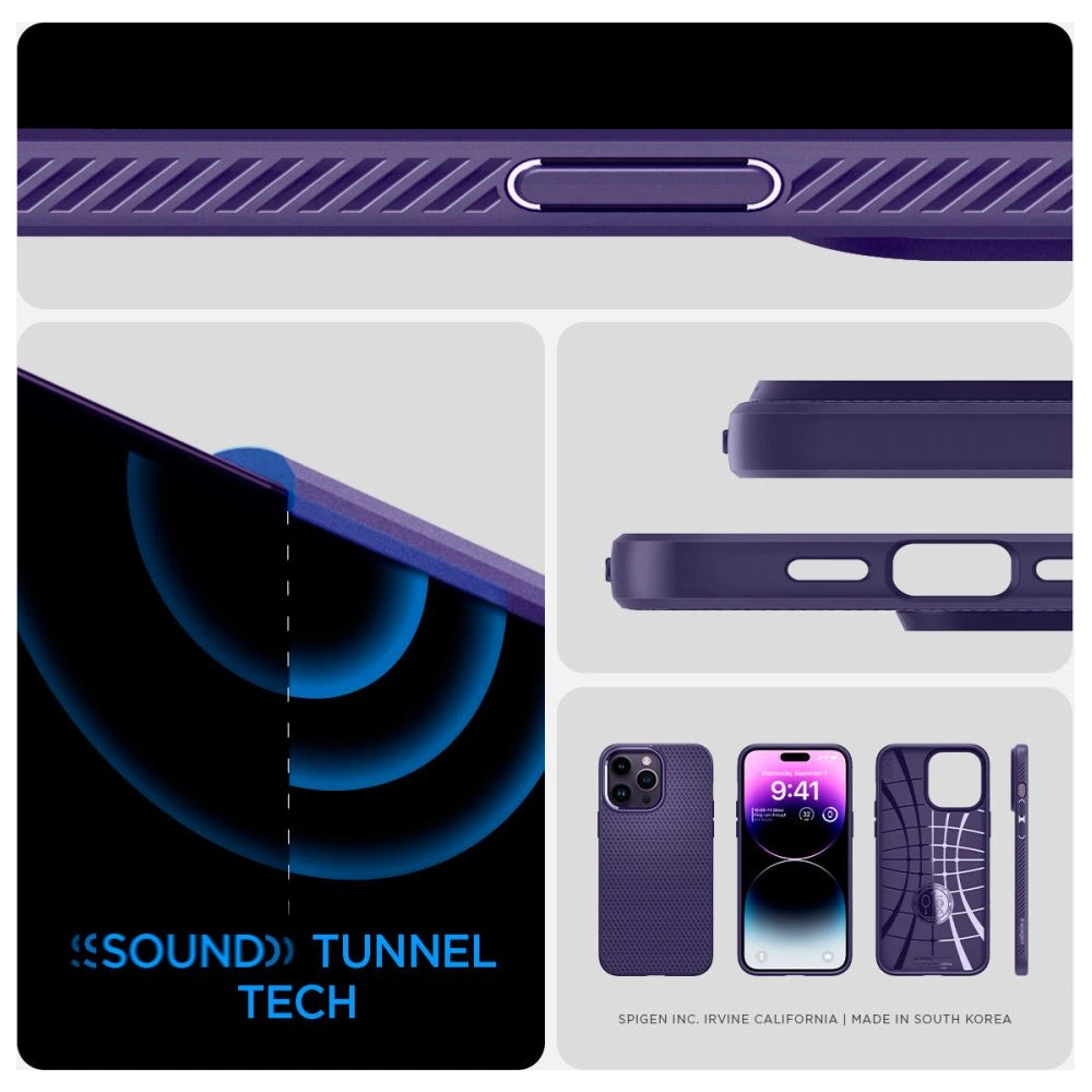 Hurtownia GSM - Case Spigen Liquid Air Apple iPhone 14 Pro Max Deep Purple - SPN2608 - {ean13} - Hurt