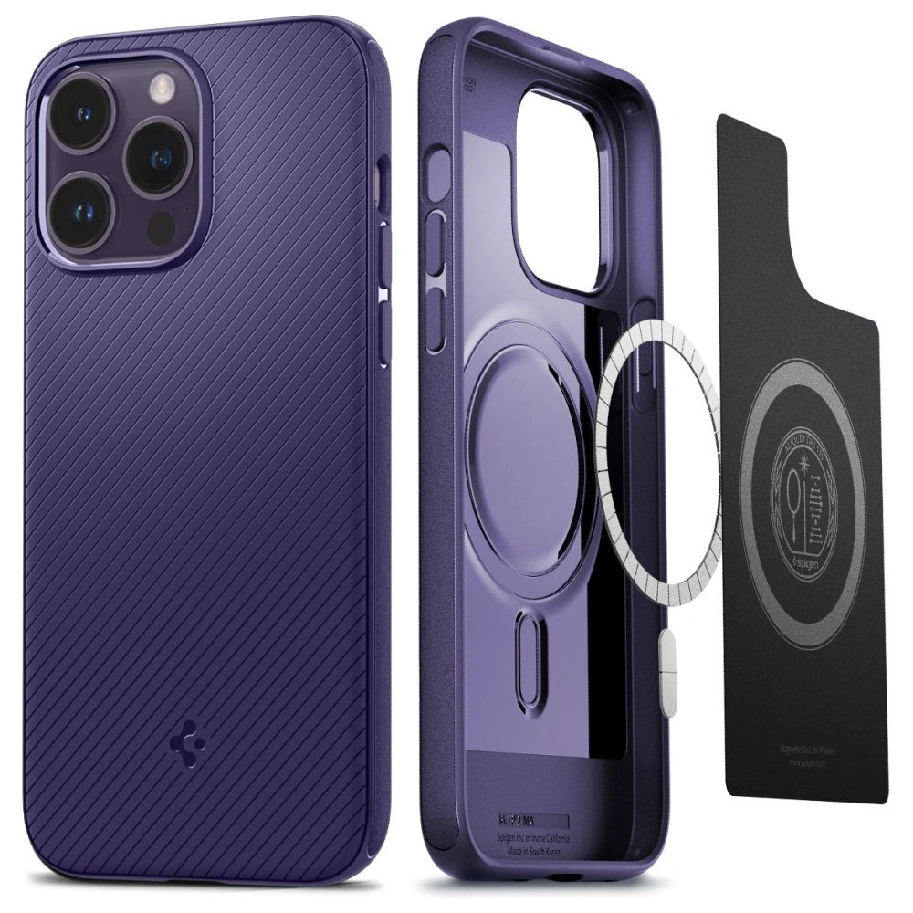 Hurtownia GSM - Etui Spigen Mag Armor Apple iPhone 14 Pro Max Deep Purple - SPN2609 - {ean13} - Hurt