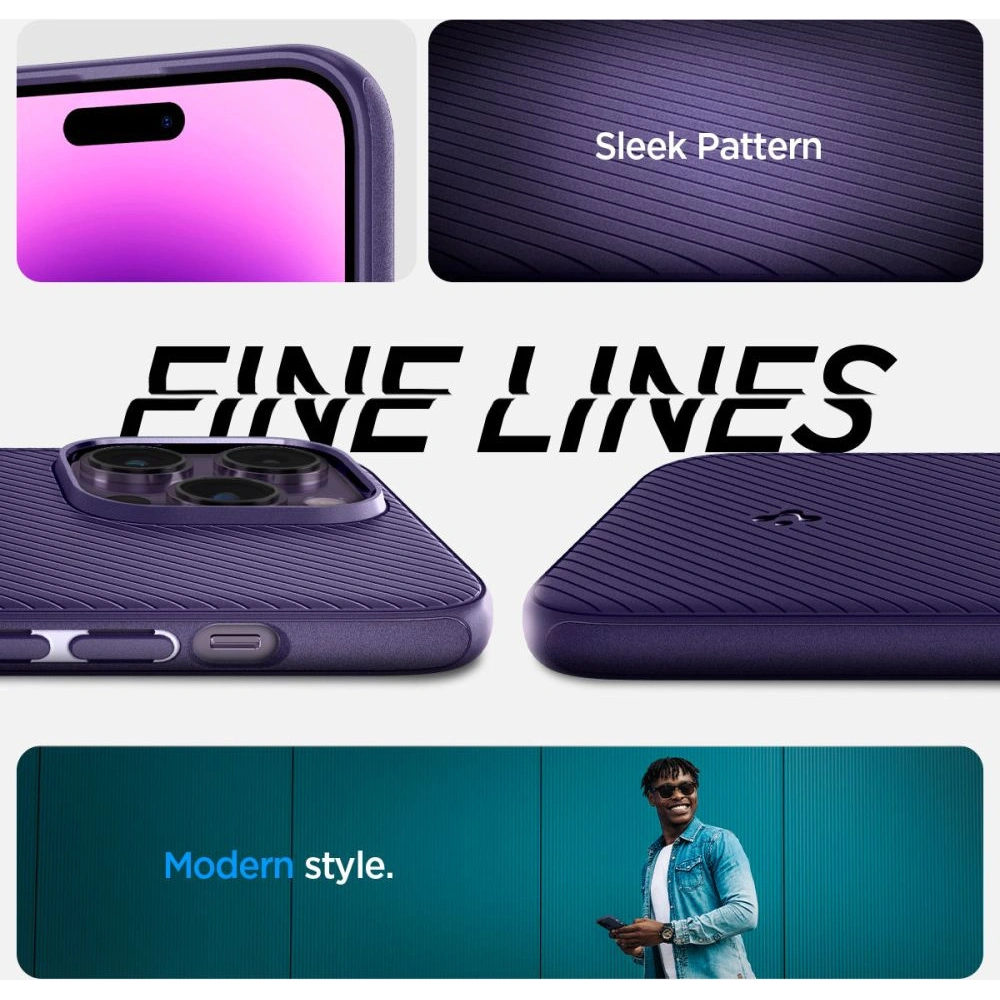 Hurtownia GSM - Etui Spigen Mag Armor Apple iPhone 14 Pro Max Deep Purple - SPN2609 - {ean13} - Hurt