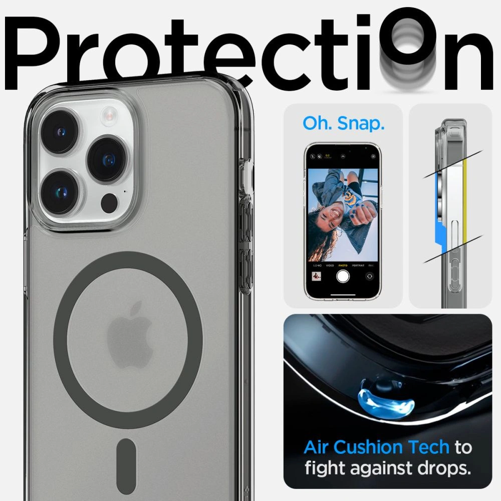 Wholesale Spigen Ultra Hybrid Mag MagSafe Apple iPhone 14 Pro Max Frost Black - SPN2610 - {ean13} - Hurt