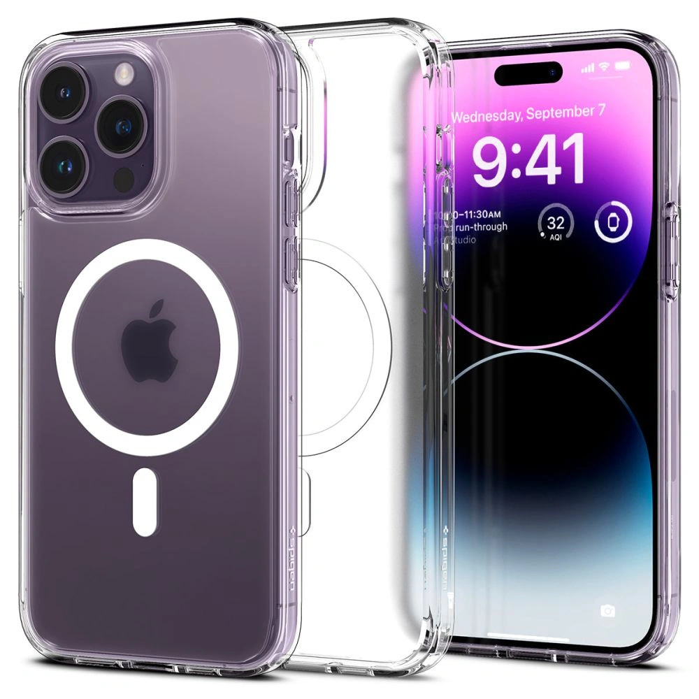 Wholesale Spigen Ultra Hybrid Mag MagSafe Apple iPhone 14 Pro Max Frost Clear - SPN2611 - {ean13} - Hurt