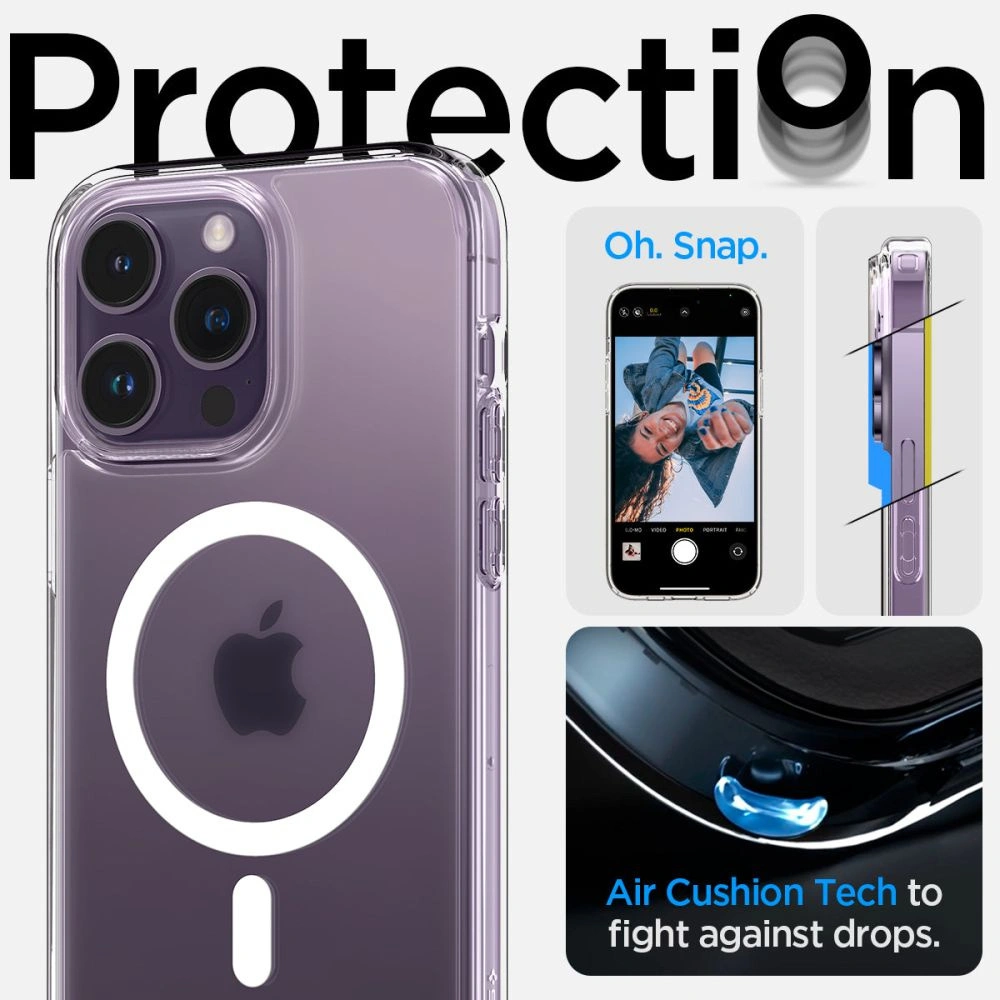 Wholesale Spigen Ultra Hybrid Mag MagSafe Apple iPhone 14 Pro Max Frost Clear - SPN2611 - {ean13} - Hurt