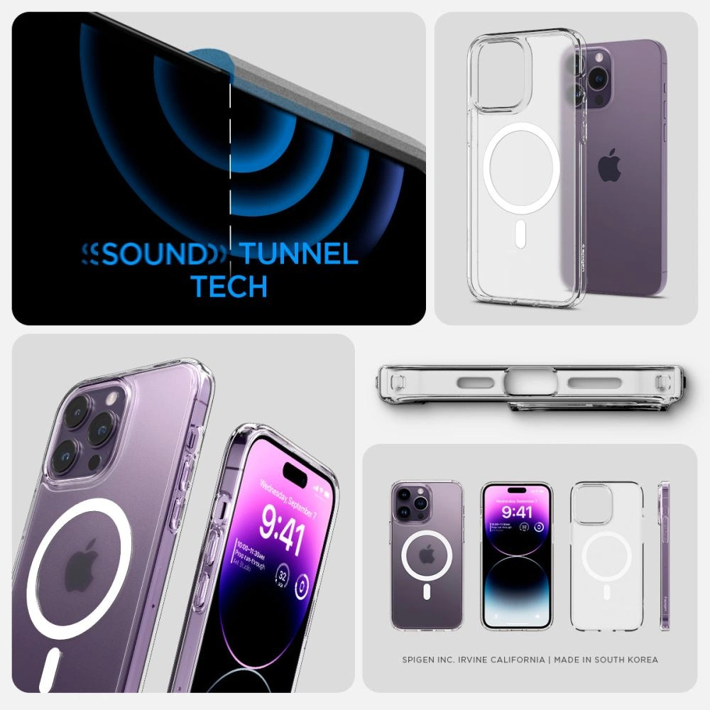 Hurtownia GSM - Case Spigen Ultra Hybrid Mag MagSafe für Apple iPhone 14 Pro Max Frost Clear - SPN2611 - {ean13} - Hurt