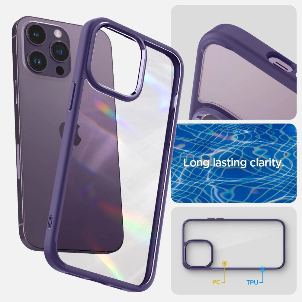 Hurtownia GSM - Etui Spigen Ultra Hybrid Apple iPhone 14 Pro Max Deep Purple - SPN2613 - {ean13} - Hurt
