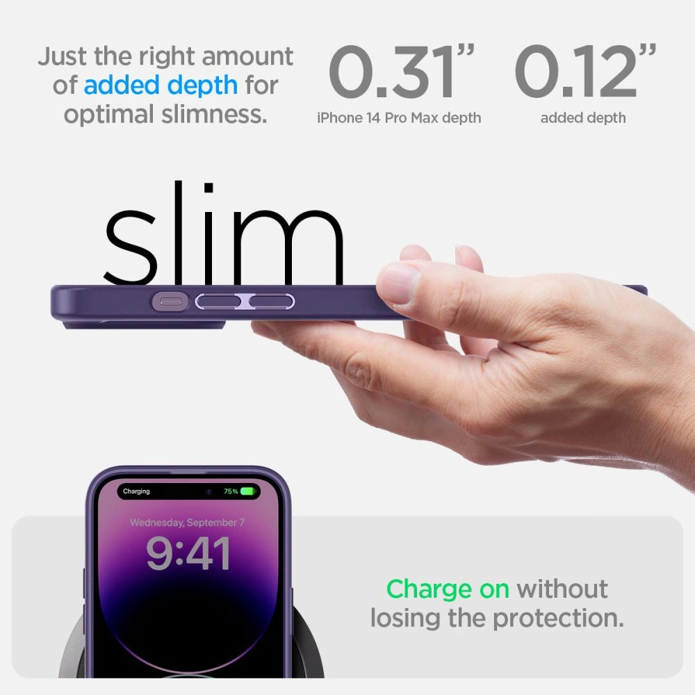 Hurtownia GSM - Etui Spigen Ultra Hybrid Apple iPhone 14 Pro Max Deep Purple - SPN2613 - {ean13} - Hurt