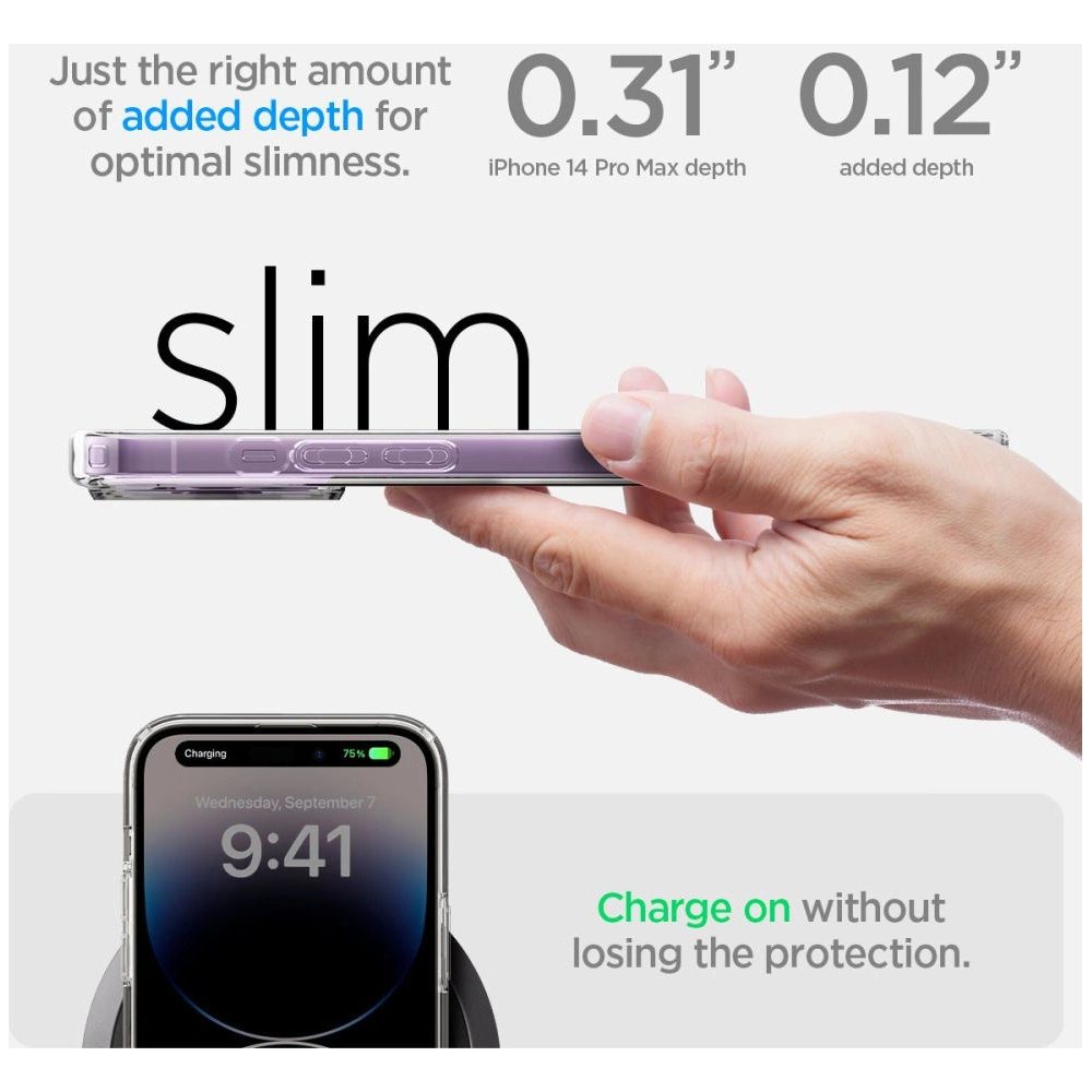 Hurtownia GSM - Etui Spigen Ultra Hybrid Mag MagSafe Apple iPhone 14 Pro Max Deep Purple - SPN2614 - {ean13} - Hurt
