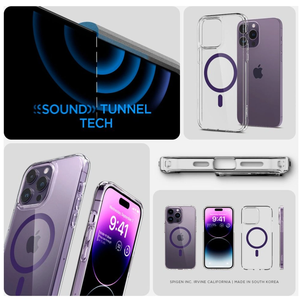 Hurtownia GSM - Etui Spigen Ultra Hybrid Mag MagSafe Apple iPhone 14 Pro Max Deep Purple - SPN2614 - {ean13} - Hurt