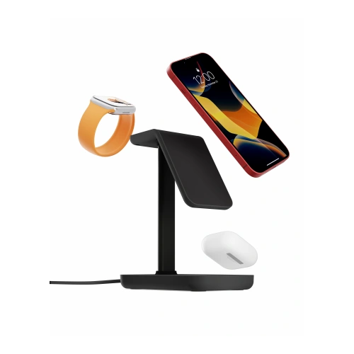 Ładowarka bezprzewodowa MagSafe Twelve South HiRise 3 Wireless Charging Stand (black]