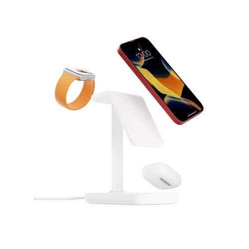 Ładowarka bezprzewodowa MagSafe Twelve South HiRise 3 Wireless Charging Stand (white]