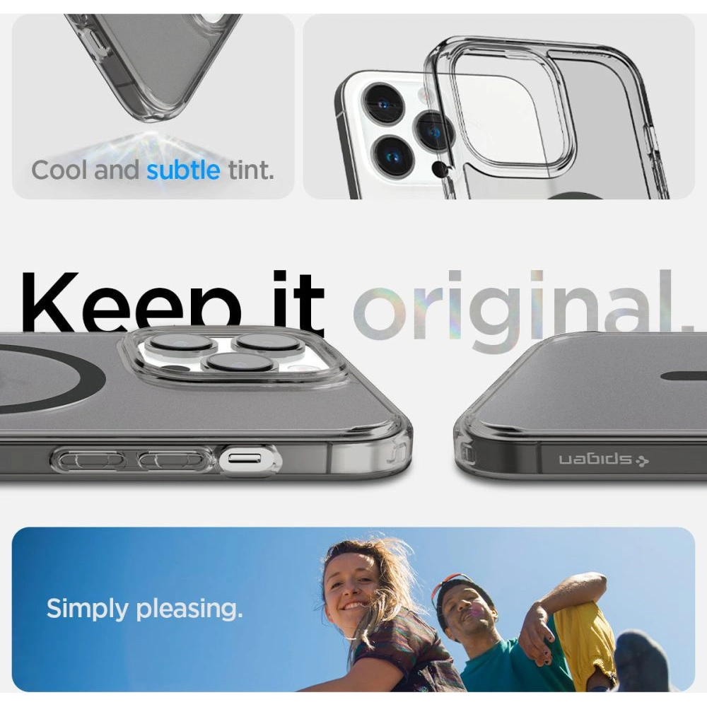 Hurtownia GSM - Etui Spigen Ultra Hybrid Mag MagSafe Apple iPhone 14 Pro Frost Black - SPN2616 - {ean13} - Hurt