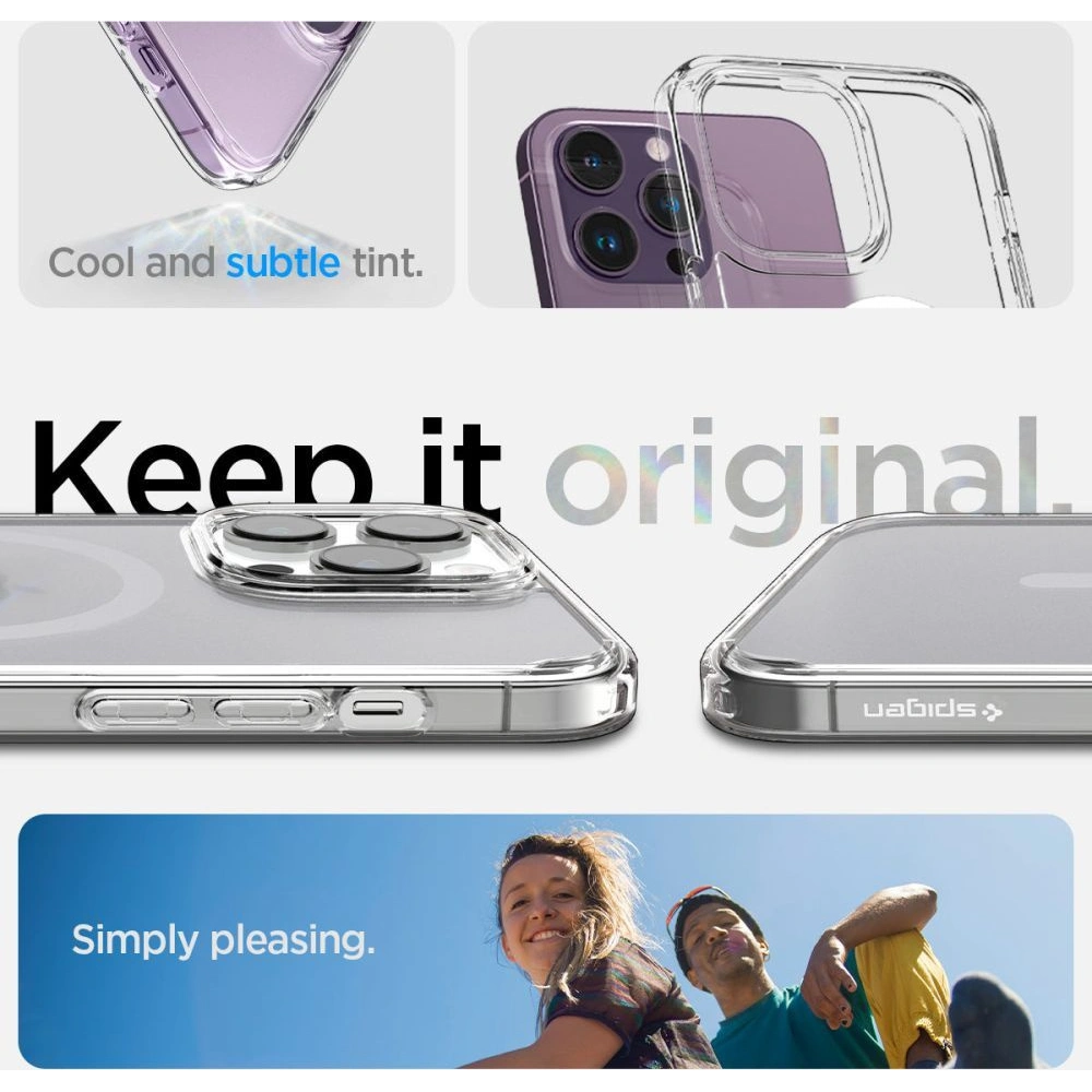 Hurtownia GSM - Etui Spigen Ultra Hybrid Mag MagSafe Apple iPhone 14 Pro Frost Clear - SPN2617 - {ean13} - Hurt