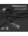 Hurtownia GSM - Kabel Crong Armor Link USB-A/USB-C 60W 3A 25cm (černý) - CRG565 - {ean13} - Hurt