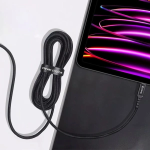 Hurtownia GSM - Kabel Crong Armor Link USB-A/USB-C 60W 3A 25cm (czarny) - CRG565 - {ean13} - Hurt