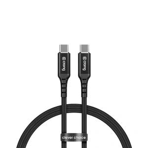 Hurtownia GSM - Kabel Crong Armor Link USB-C/USB-C 60W 3A 25cm (czarny) - CRG566 - {ean13} - Hurt