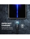 Hurtownia GSM - Kabel Crong Armor Link USB-C/USB-C 100W 5A 200cm (černý) - CRG568 - {ean13} - Hurt