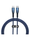 Kábel Baseus Glimmer Series USB-C/USB-C PD 100W 1m kék