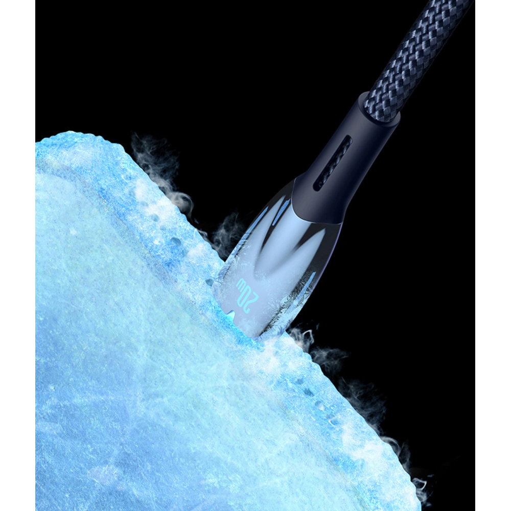 Hurtownia GSM - Kabel Baseus Glimmer Series USB-C/USB-C PD 100W 1m blau - BSU3900 - {ean13} - Hurt