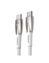 Wholesale Baseus Glimmer Series USB-C/USB-C Cable PD 100W 1m white - BSU3901 - {ean13} - Hurt