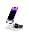 Hurtownia GSM - Kabelloses MagSafe-Ladegerät Tech-Protect Qi15W A22 3in1 Magnetic Wireless Charger Weiß - THP1692 - {ean13} - Hurt