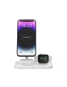 Hurtownia GSM - Kabelloses MagSafe-Ladegerät Tech-Protect Qi15W A22 3in1 Magnetic Wireless Charger Weiß - THP1692 - {ean13} - Hurt