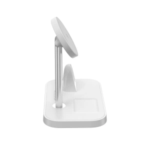 Hurtownia GSM - MagSafe vezeték nélküli töltő Tech-Protect Qi15W A22 3in1 Magnetic vezeték nélküli töltő fehér - THP1692 - {ean13} - Hurt