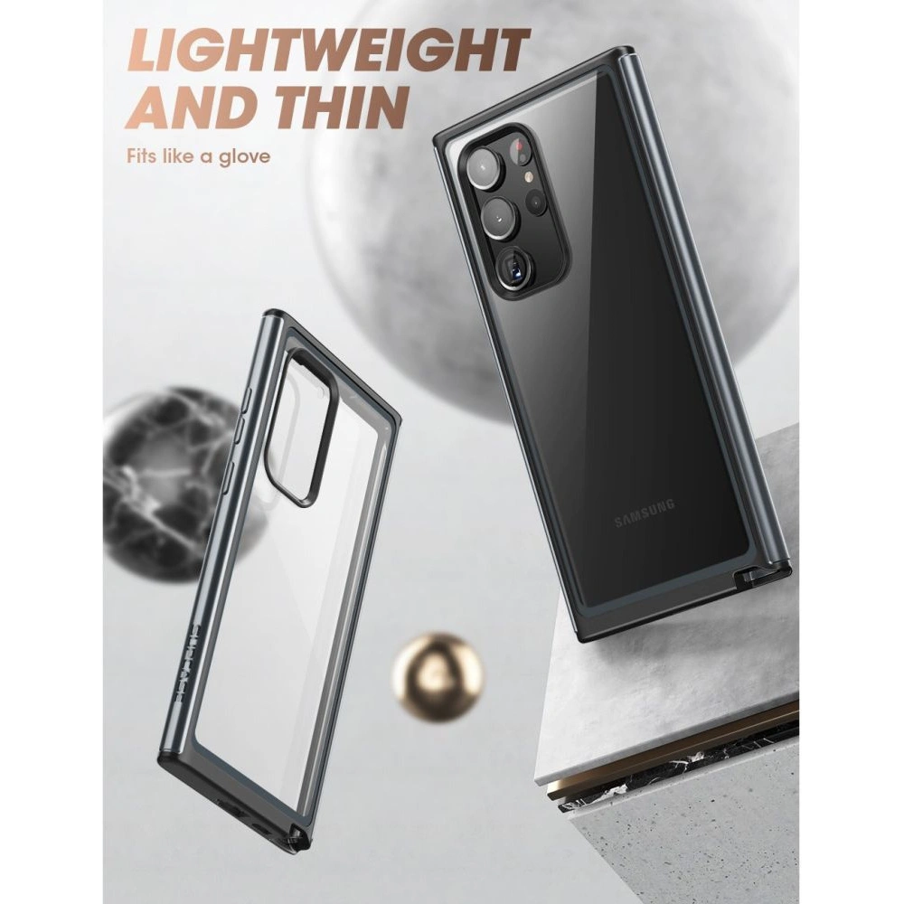 Hurtownia GSM - Etui Supcase Edge Xt Samsung Galaxy S23 Ultra černé - SPC345 - {ean13} - Hurt