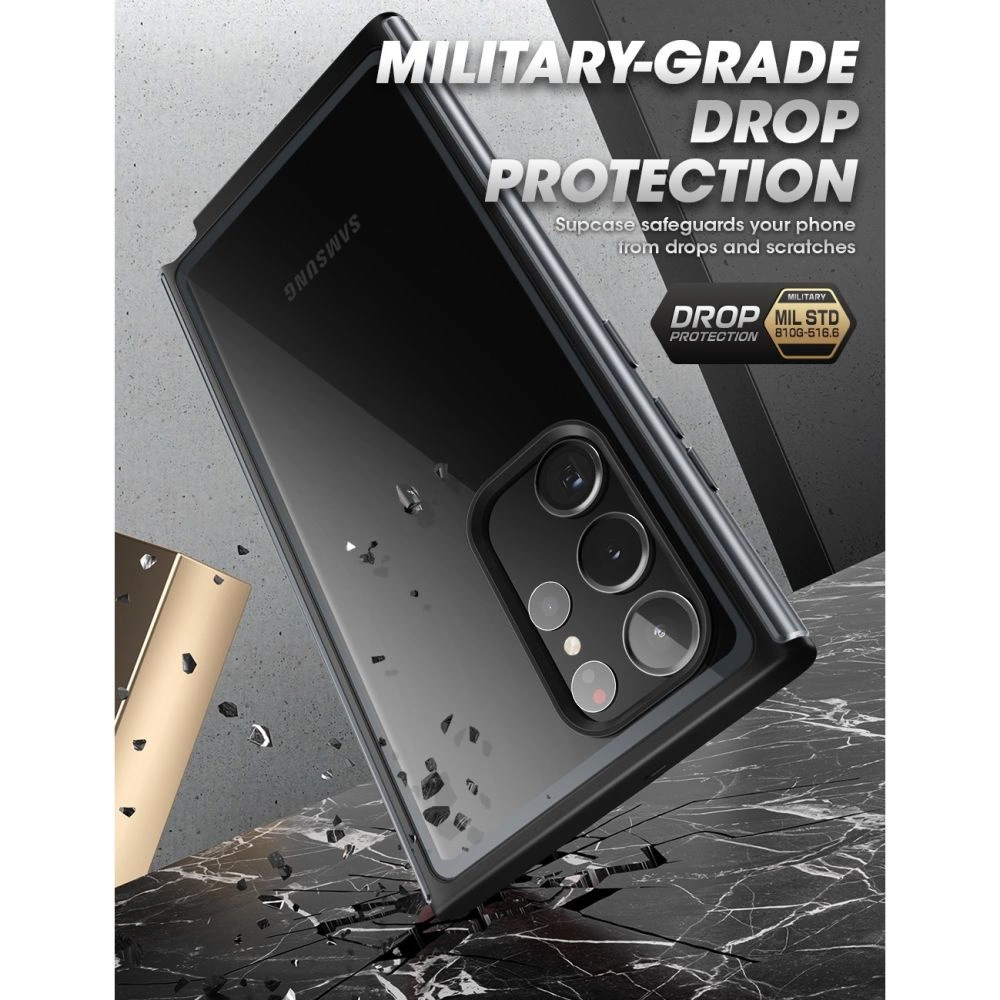 Hurtownia GSM - Etui Supcase Edge Xt Samsung Galaxy S23 Ultra Fekete - SPC345 - {ean13} - Hurt