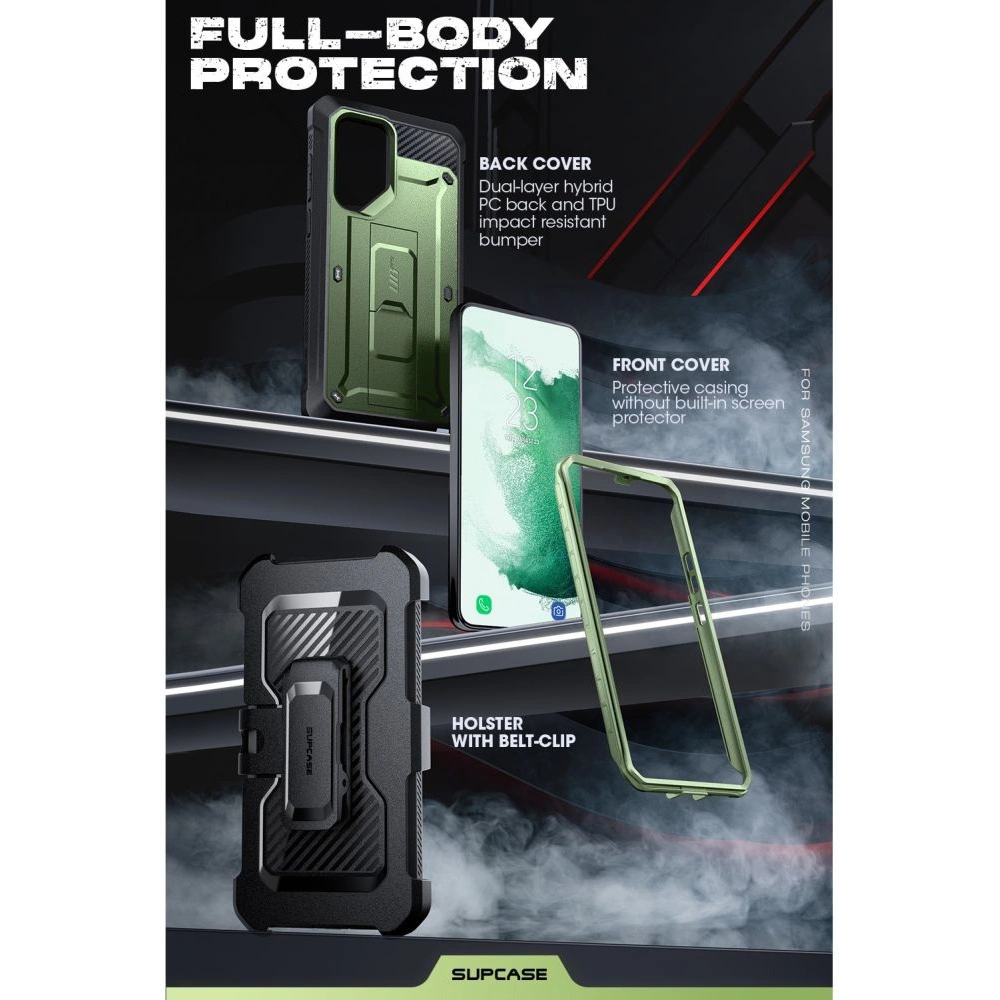 Hurtownia GSM - Case Supcase Unicorn Beetle Pro Samsung Galaxy S23 Ultra Guldan - SPC346 - {ean13} - Hurt