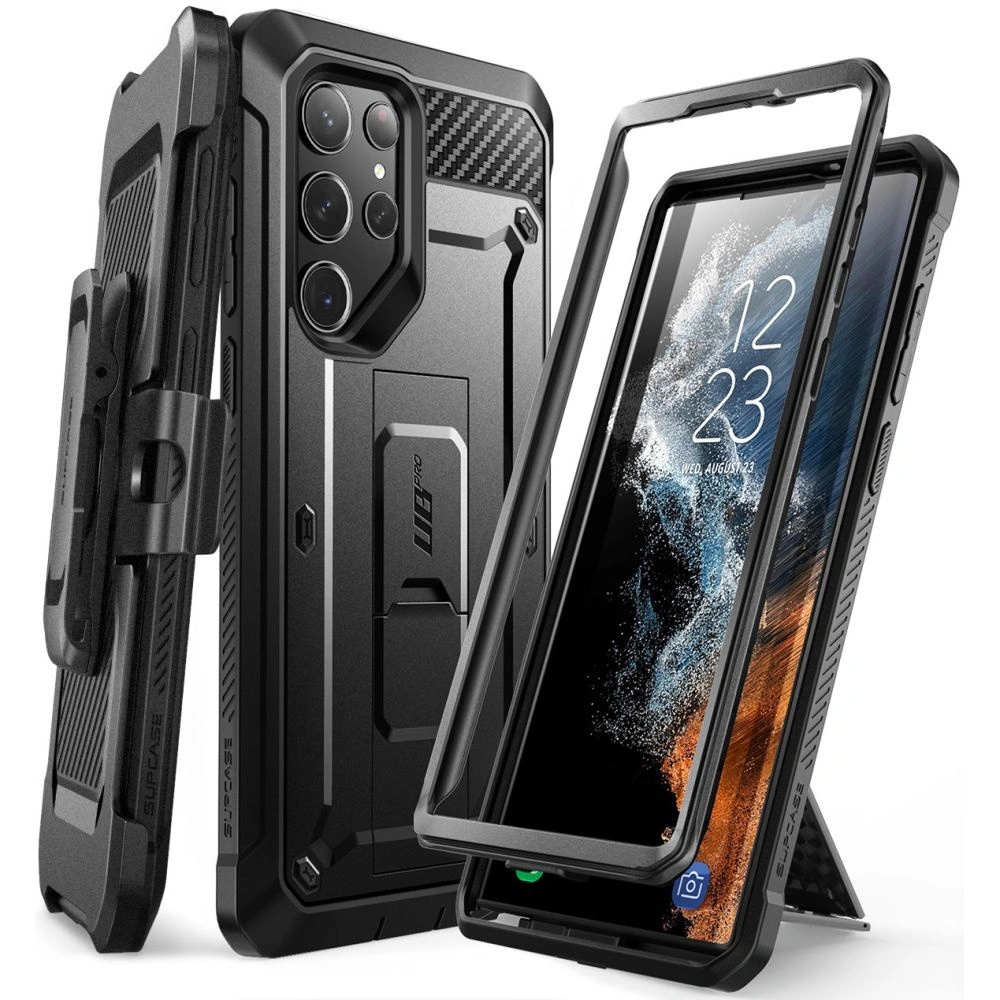 Hurtownia GSM - Etui Supcase Unicorn Beetle Pro Samsung Galaxy S23 Ultra Fekete - SPC347 - {ean13} - Hurt