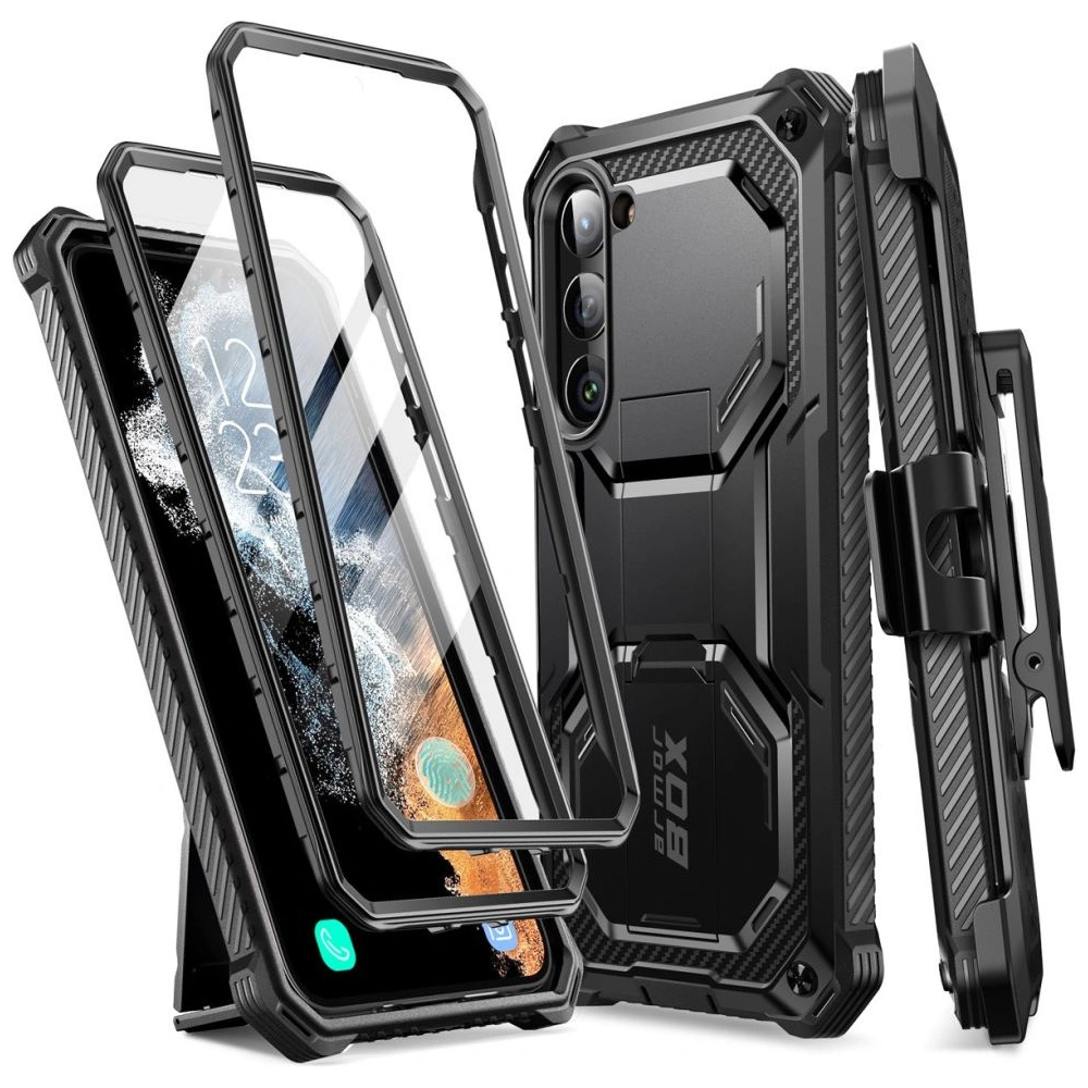 Hurtownia GSM - Etui Supcase IBLSN Armorbox 2-Set Samsung Galaxy S23 černé - SPC350 - {ean13} - Hurt