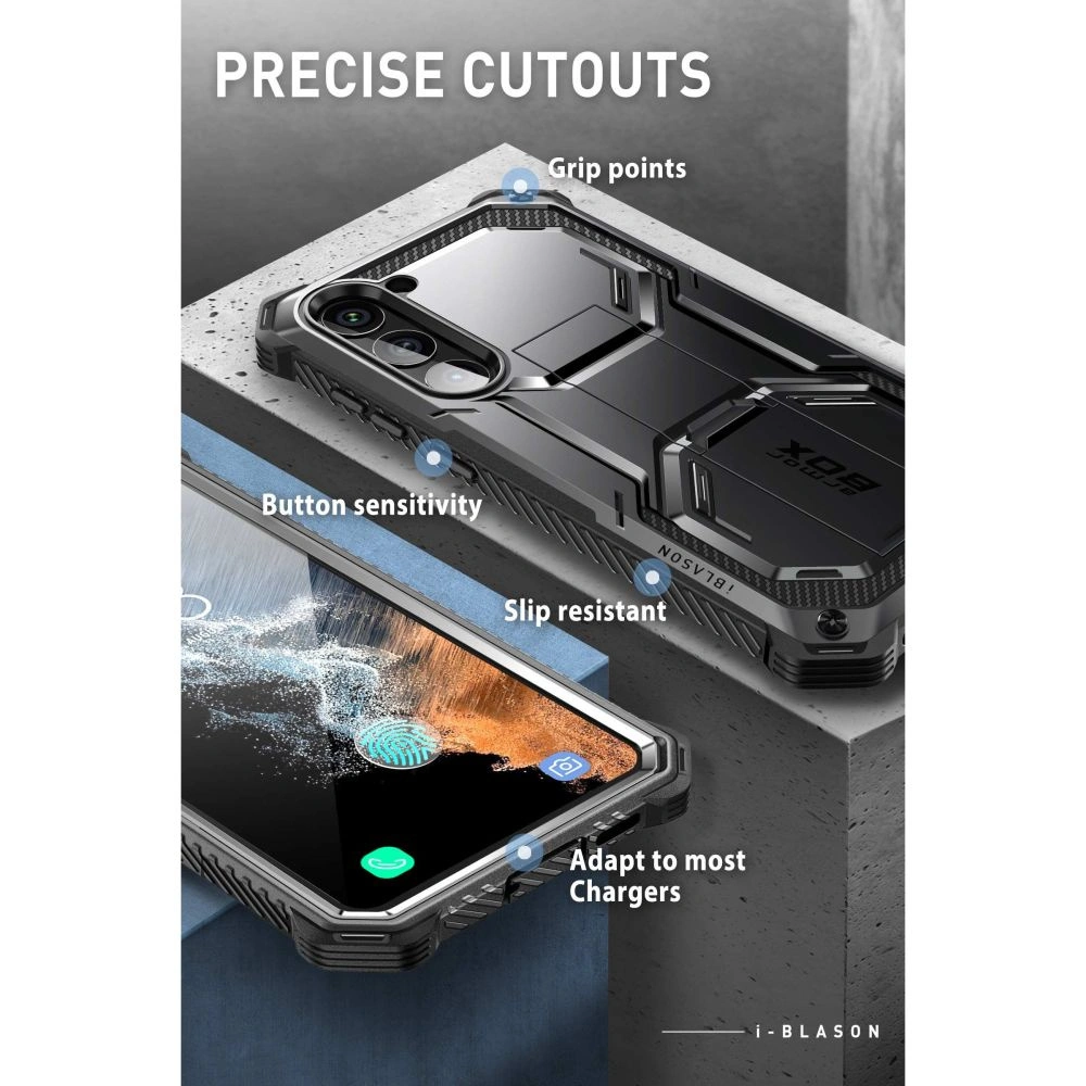 Hurtownia GSM - Etui Supcase IBLSN Armorbox 2-Set Samsung Galaxy S23 Fekete - SPC350 - {ean13} - Hurt