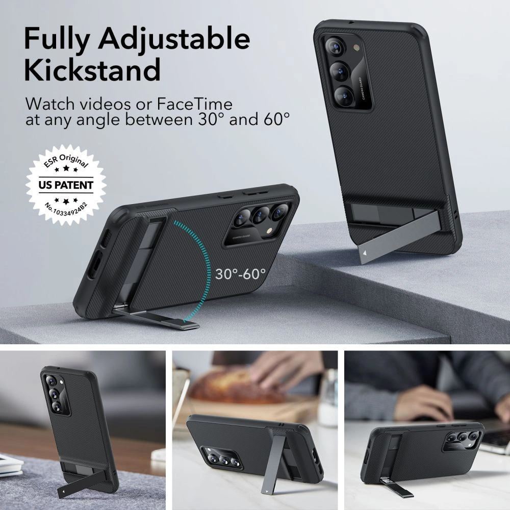 Hurtownia GSM - Etui ESR Air Shield Boost Samsung Galaxy S23+ Plus Negru - ESR638 - {ean13} - Hurt