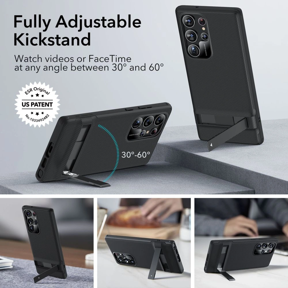 Hurtownia GSM - Etui ESR Air Shield Boost Samsung Galaxy S23 Ultra Negru - ESR640 - {ean13} - Hurt