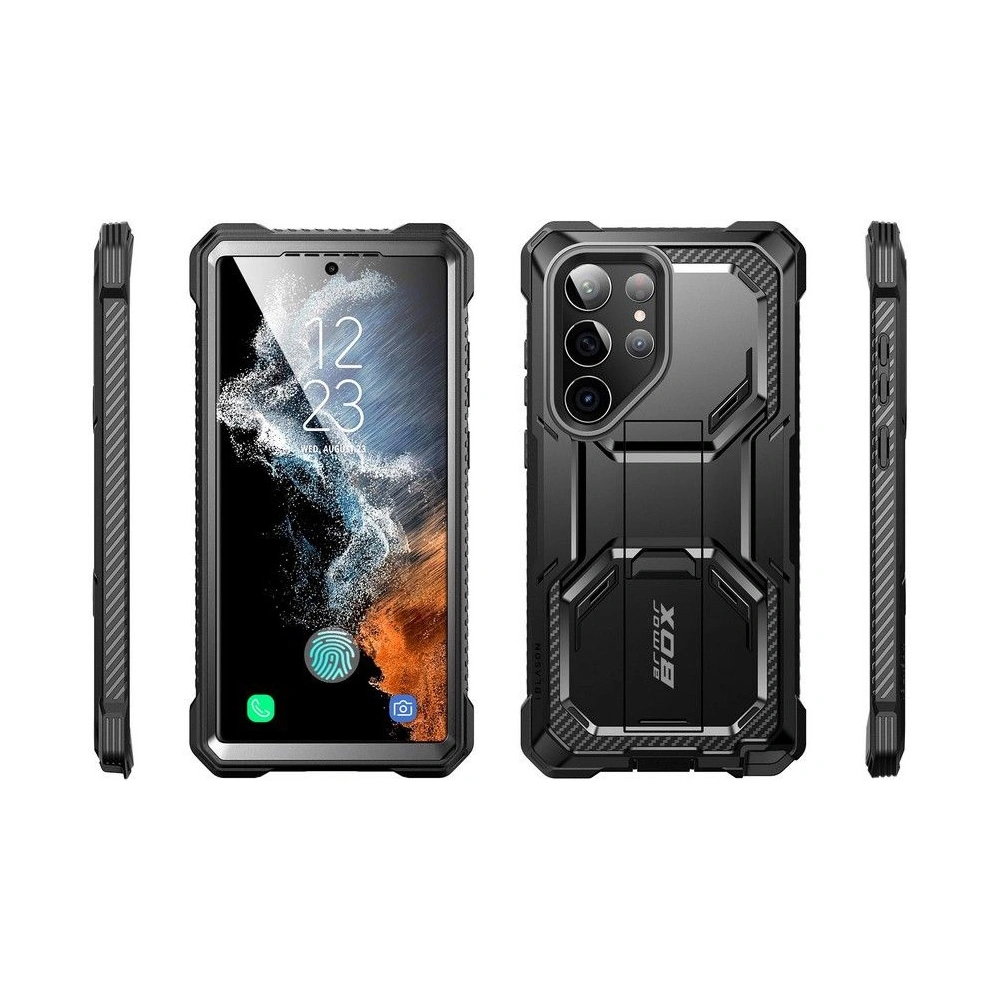 Hurtownia GSM - Etui Supcase IBLSN Armorbox 2-Set Samsung Galaxy S23 Ultra Fekete - SPC351 - {ean13} - Hurt